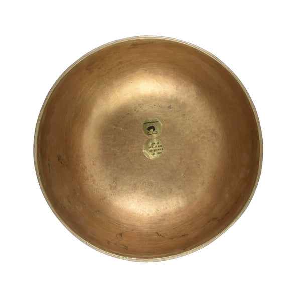 Antique singing bowl from a private collection Jambati JA#156
