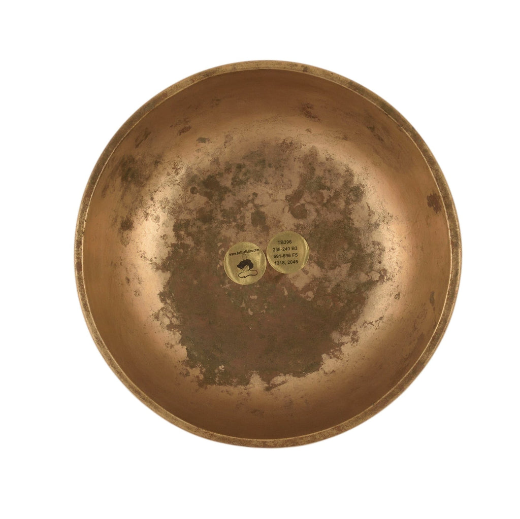 Antique singing bowl Thadobati TB396