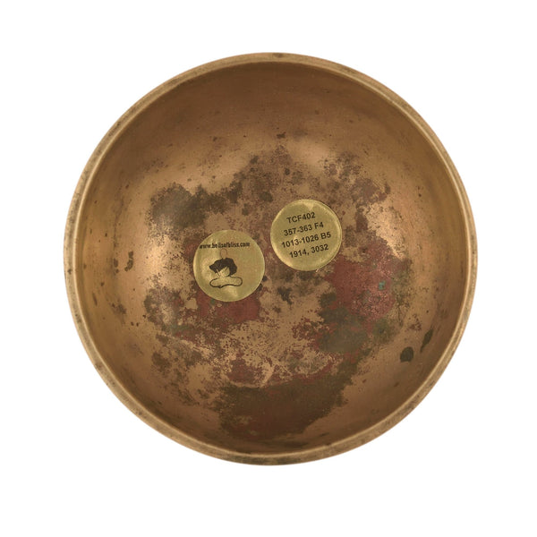 Antique singing bowl Thadobati TcF402