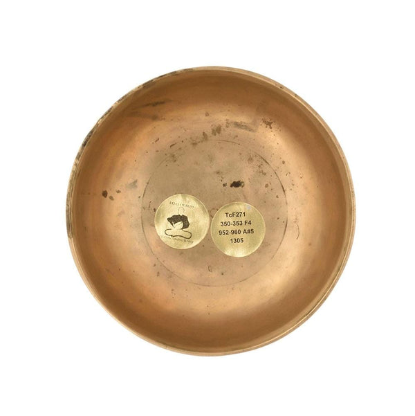Antique singing bowl Thadobati Cup Bodhi TcF271