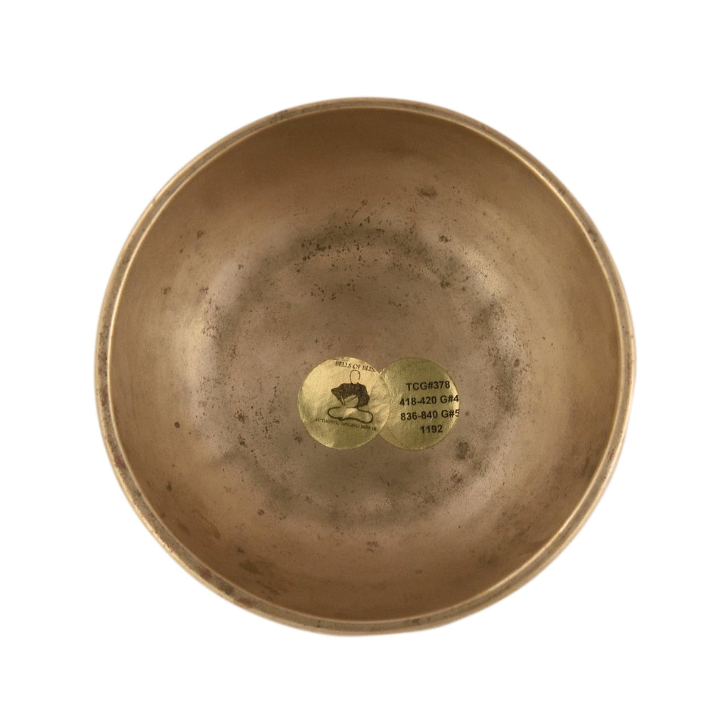 Antique singing bowl Thadobati cup TcG#378