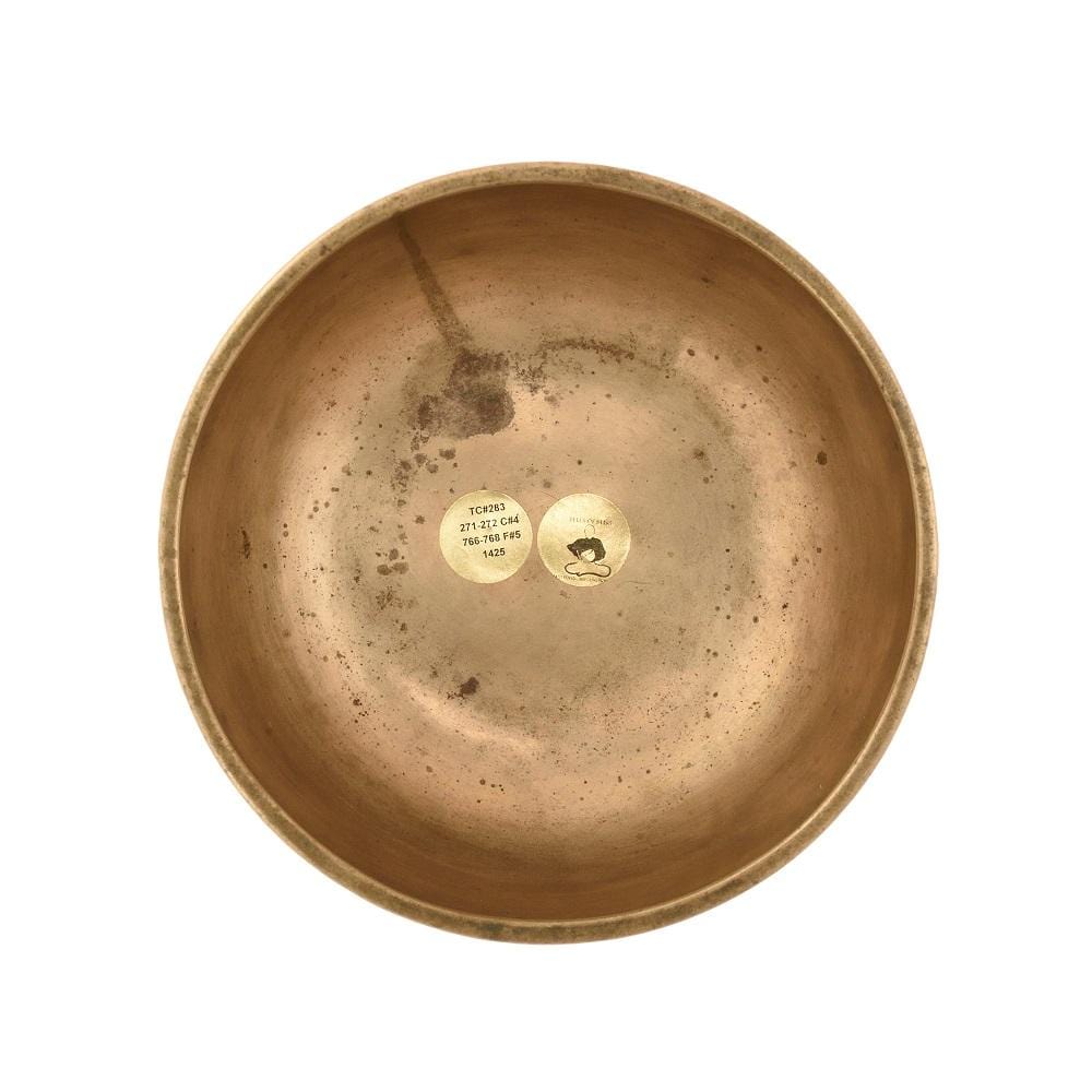 Antique singing bowl Thadobati TC#283