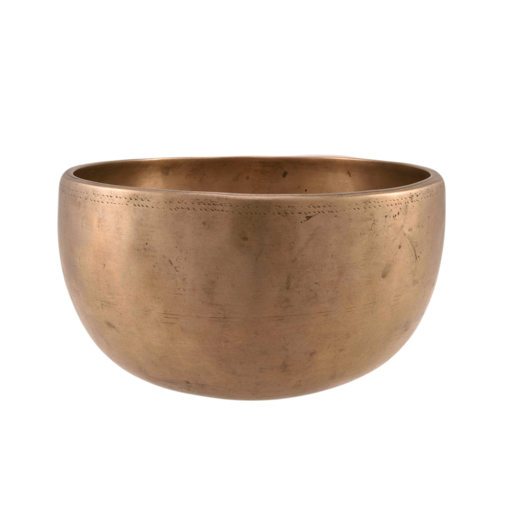 Antique singing bowl Thadobati TC#339