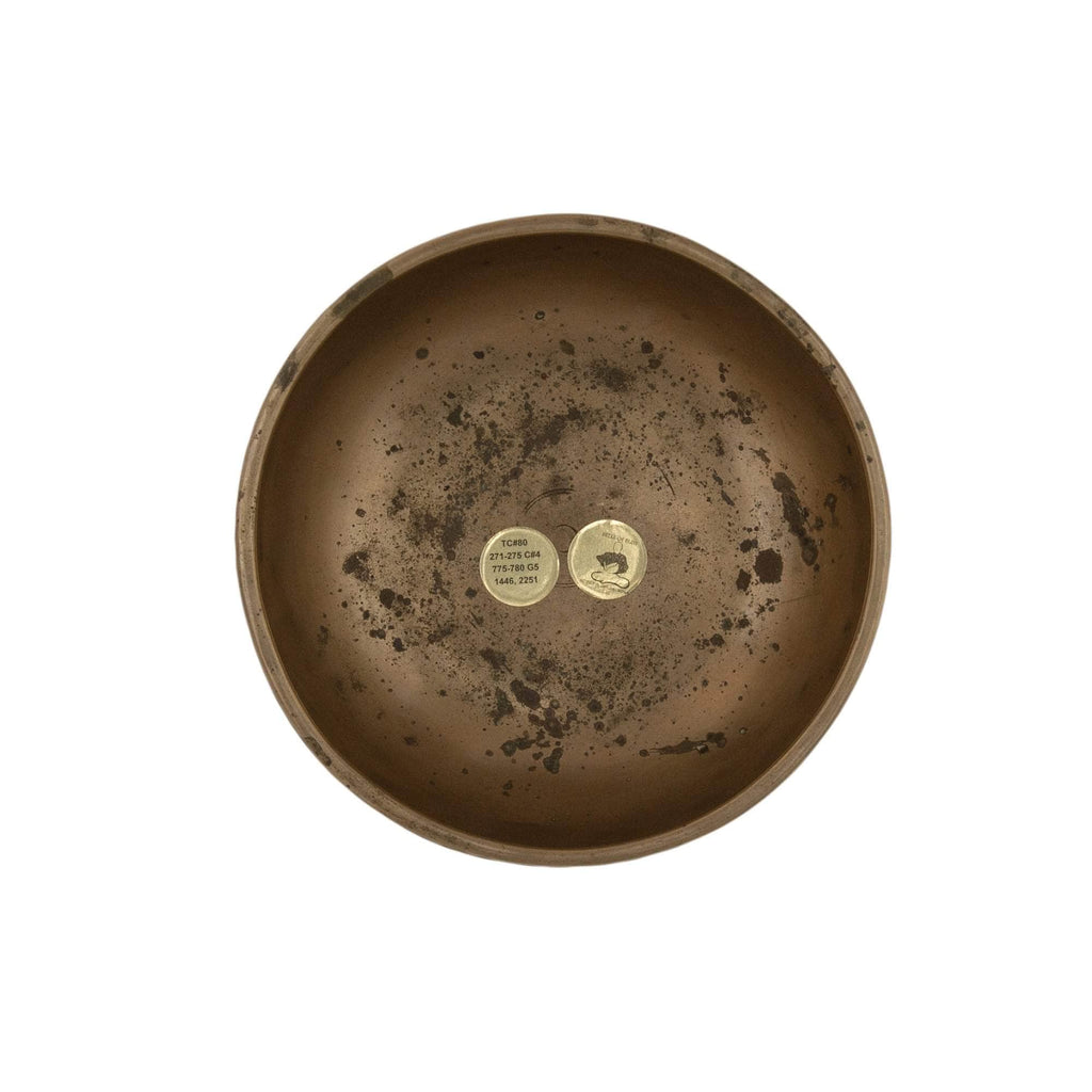 Antique singing bowl Thadobati TC#80