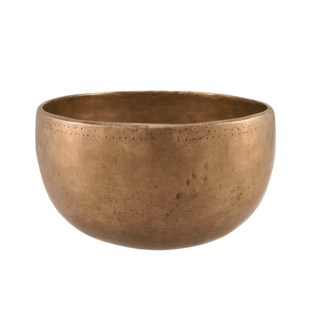 Antique singing bowl Thadobati TC382