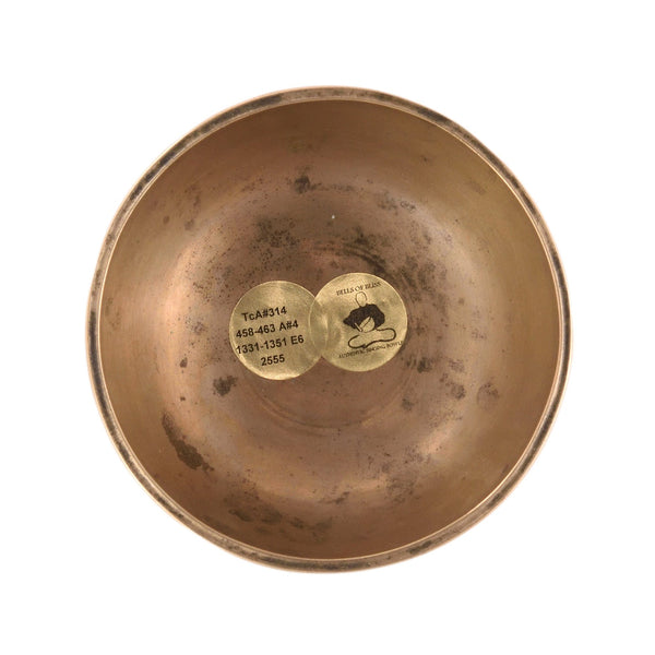 Antique singing bowl Thadobati TcA#314