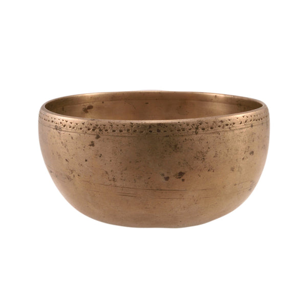 Antique singing bowl Thadobati TcA324