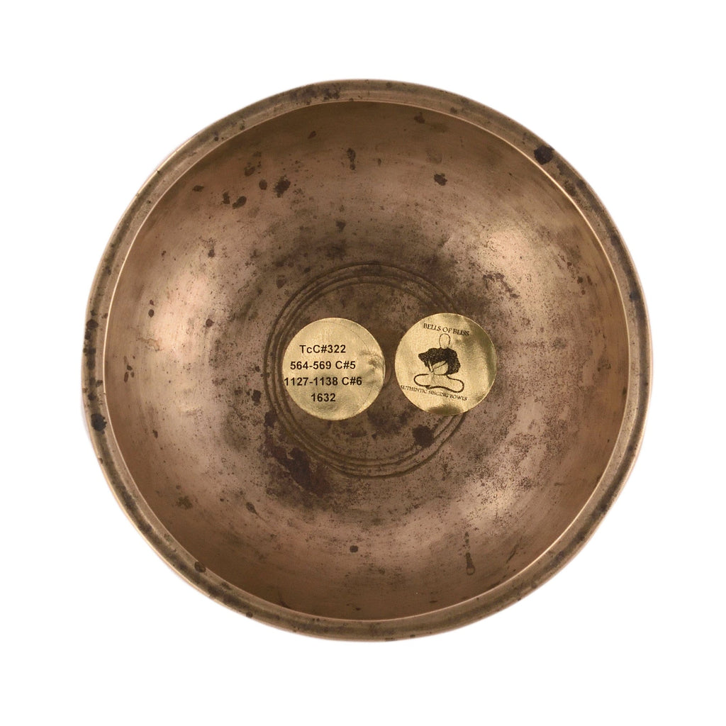 Antique singing bowl Thadobati TcC#322
