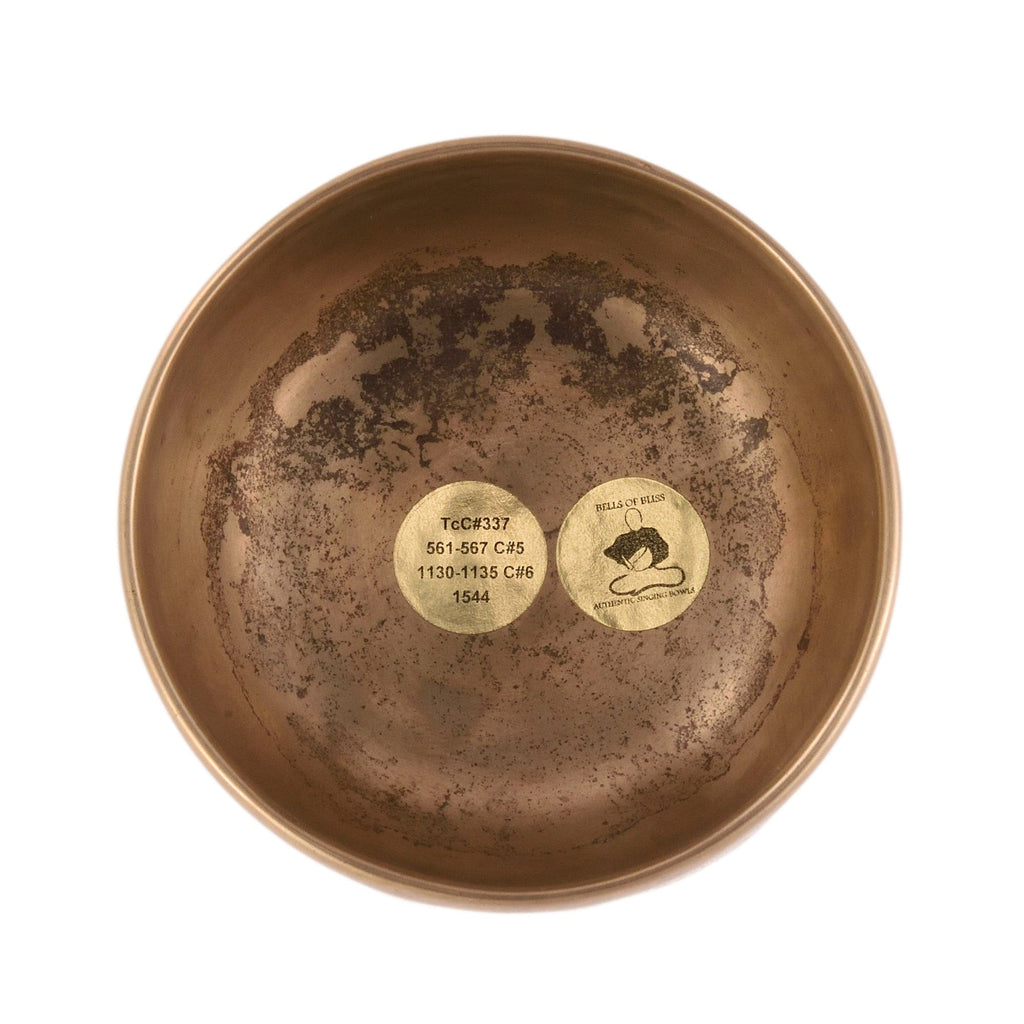 Antique singing bowl Thadobati TcC#337