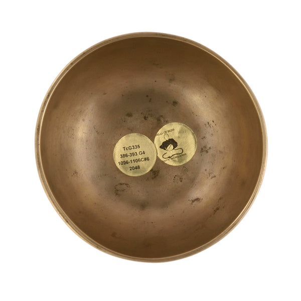 Antique singing bowl Thadobati TcG335