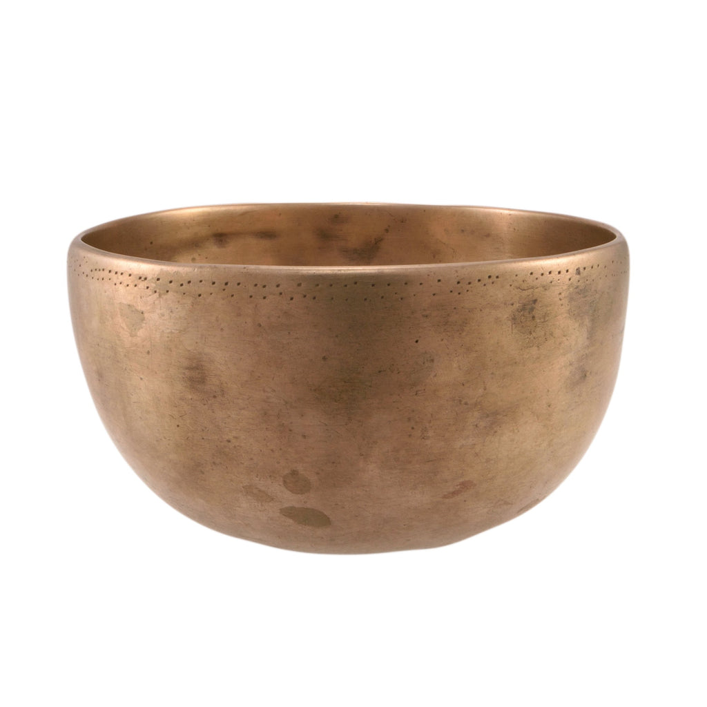 Antique singing bowl Thadobati TcG335