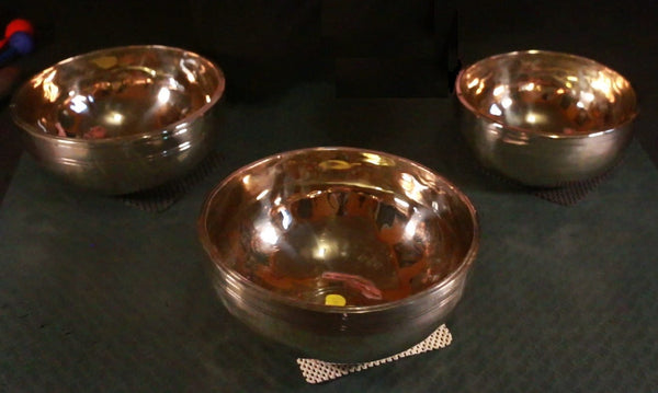 Triad #15 Set of contemporary singing bowls